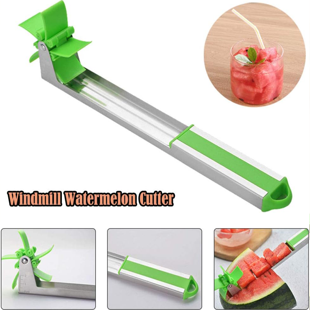 Stainless Steel Watermelon Knife Dicer Fruit Cutting Tool