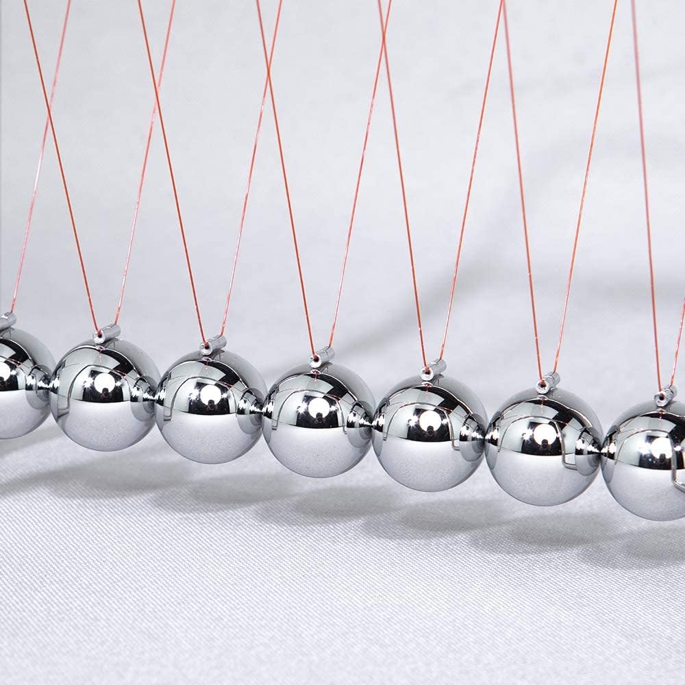 Colorful Newton’s Cradle Desktop Toy