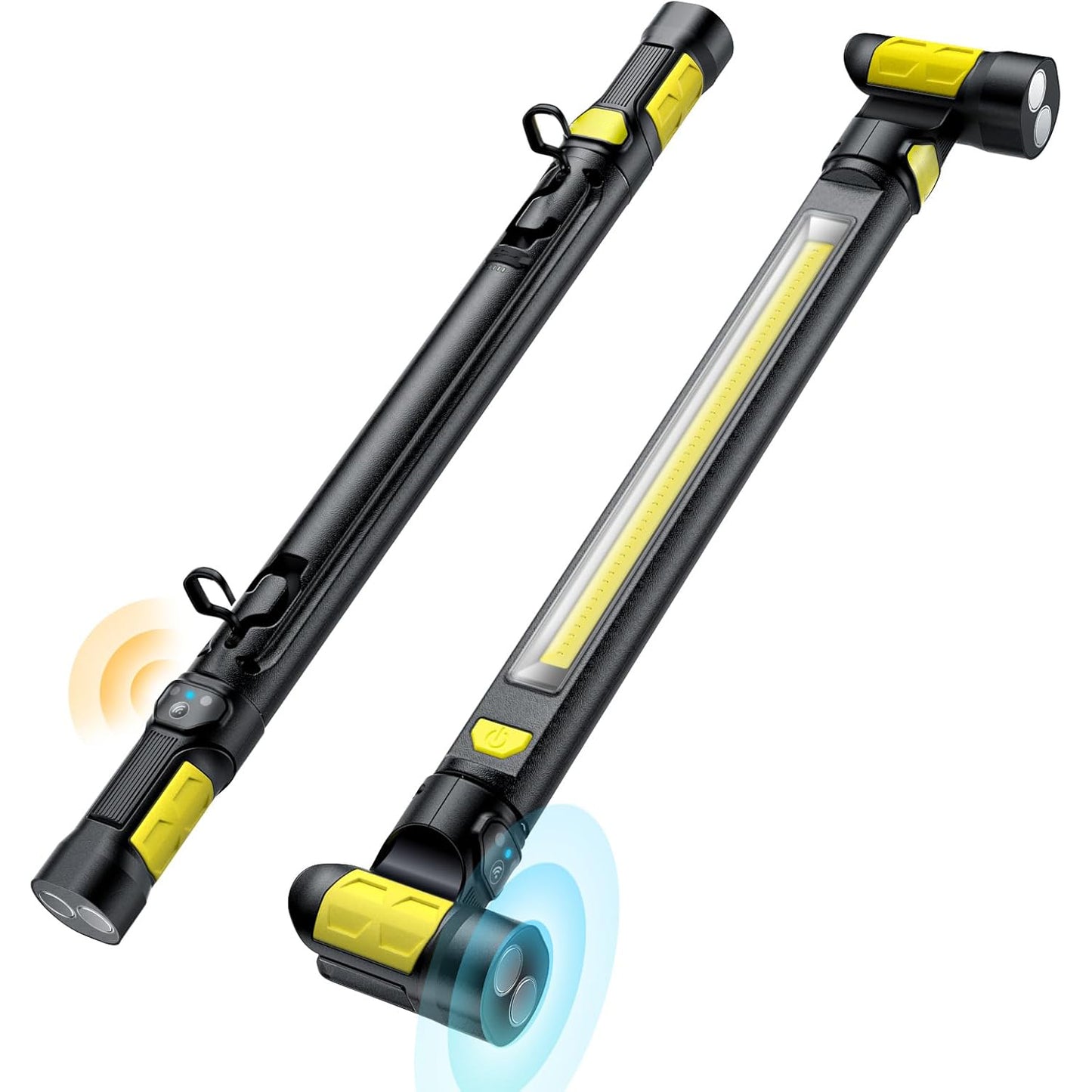 3000 Lumens Rechargeable LED Work Light – Cordless Mechanic Lamp with Auto Sensor