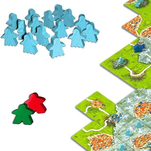 Carcassonne: Nebbia – Italian Edition | Cooperative Expansion with Increasing Challenges