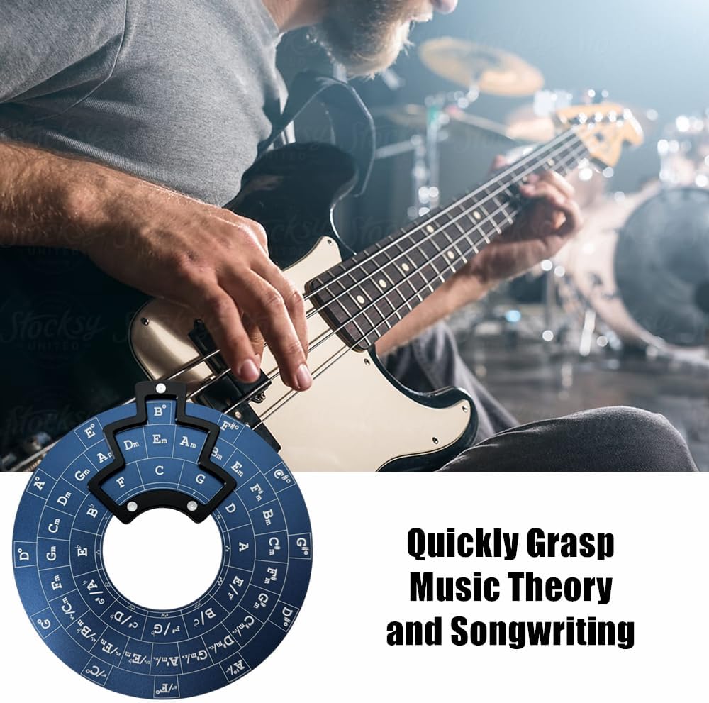 Circle of Fifths Metal Music Tool – Includes Guitar Chord Chart