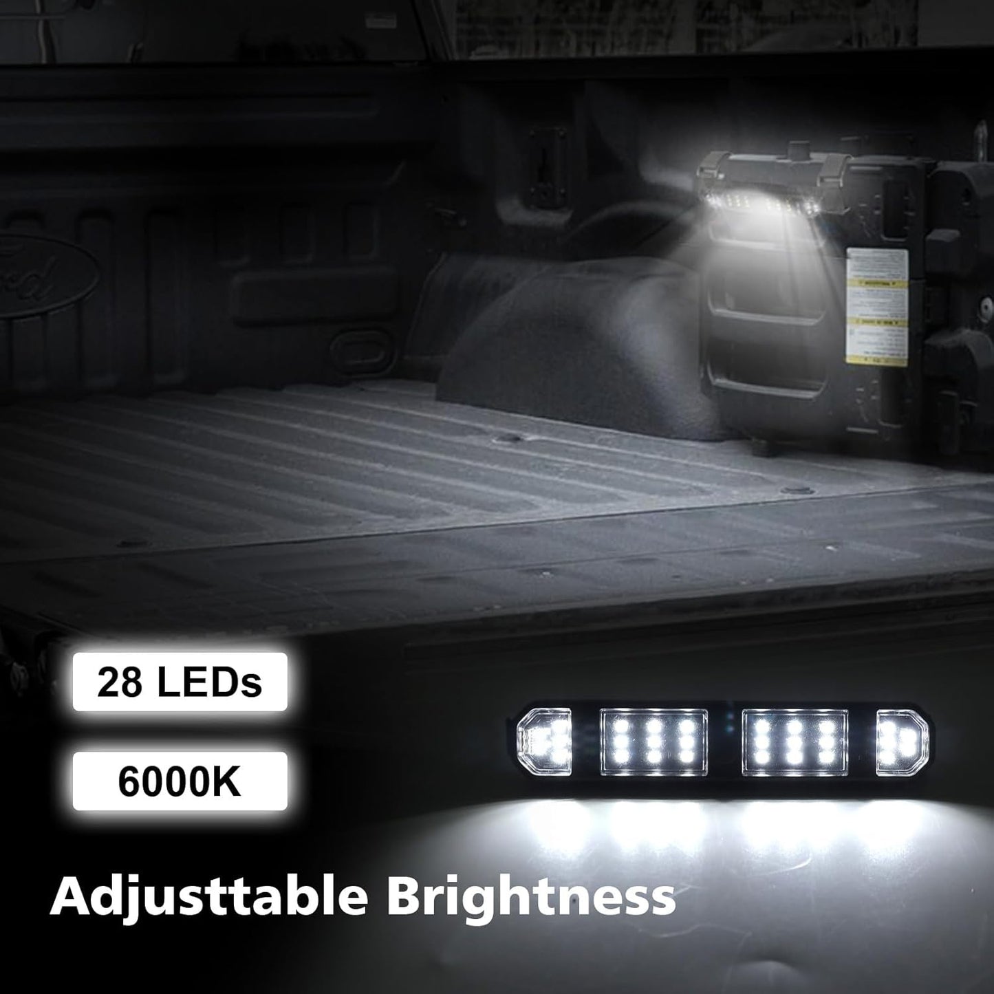 Ultra-Thin Magnetic LED Roll Cage Light – Rechargeable Type-C Interior Lighting Strip