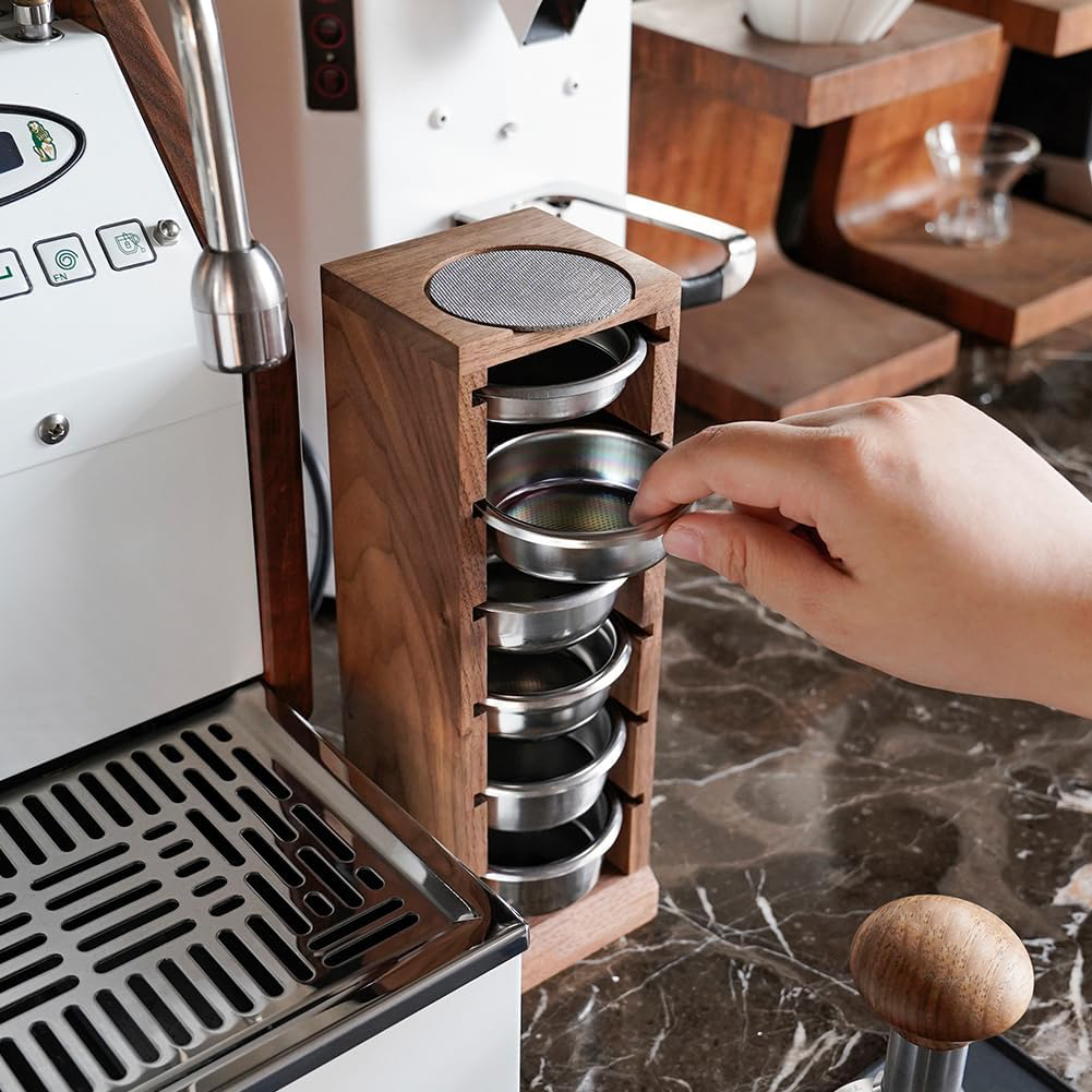 Espresso Filter Basket Rack – Keep Your Coffee Station Organized and Efficient