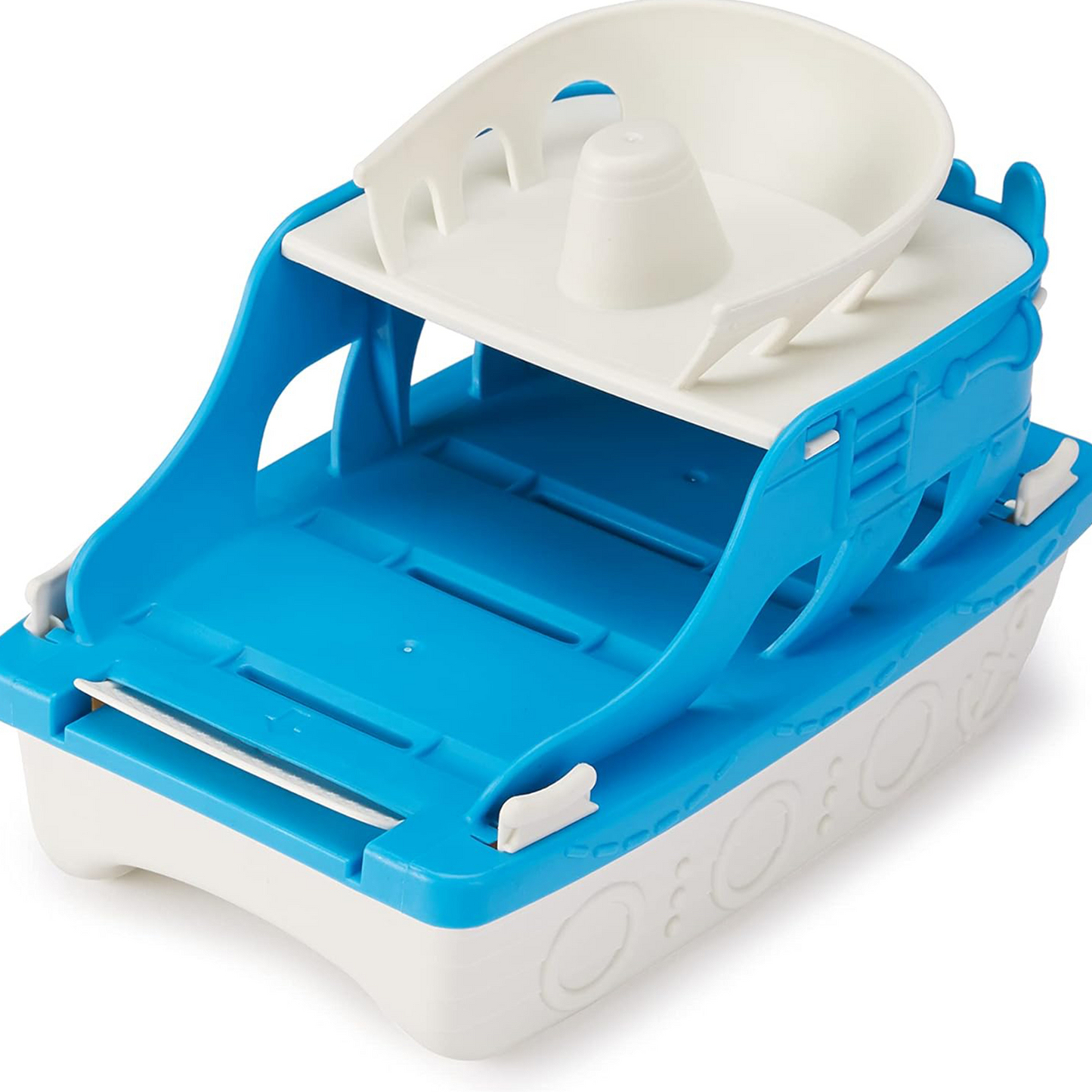 Amazon Basics Ferry Boat Bath Toy with 2 Mini Cars
