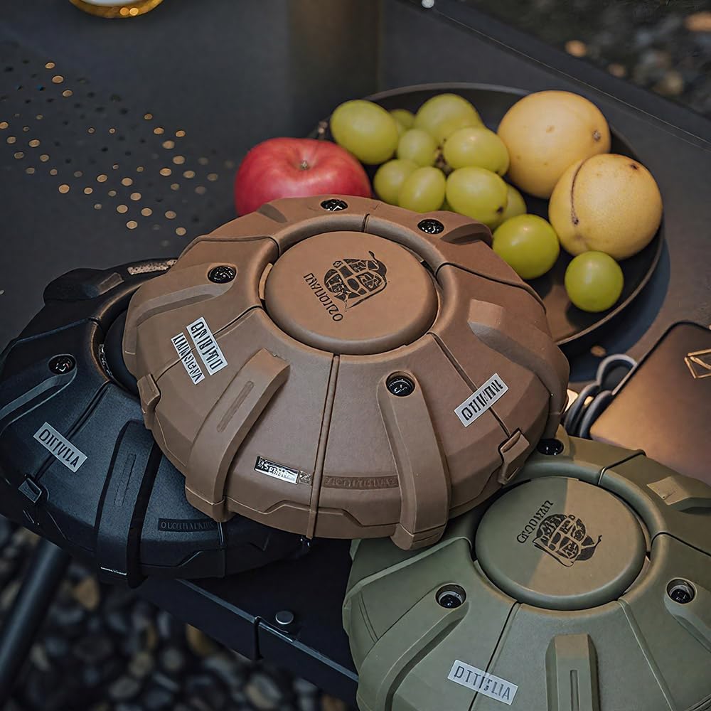 CS Tactical Portable Mosquito Coil Holder – Incense Burner & Fireproof Case