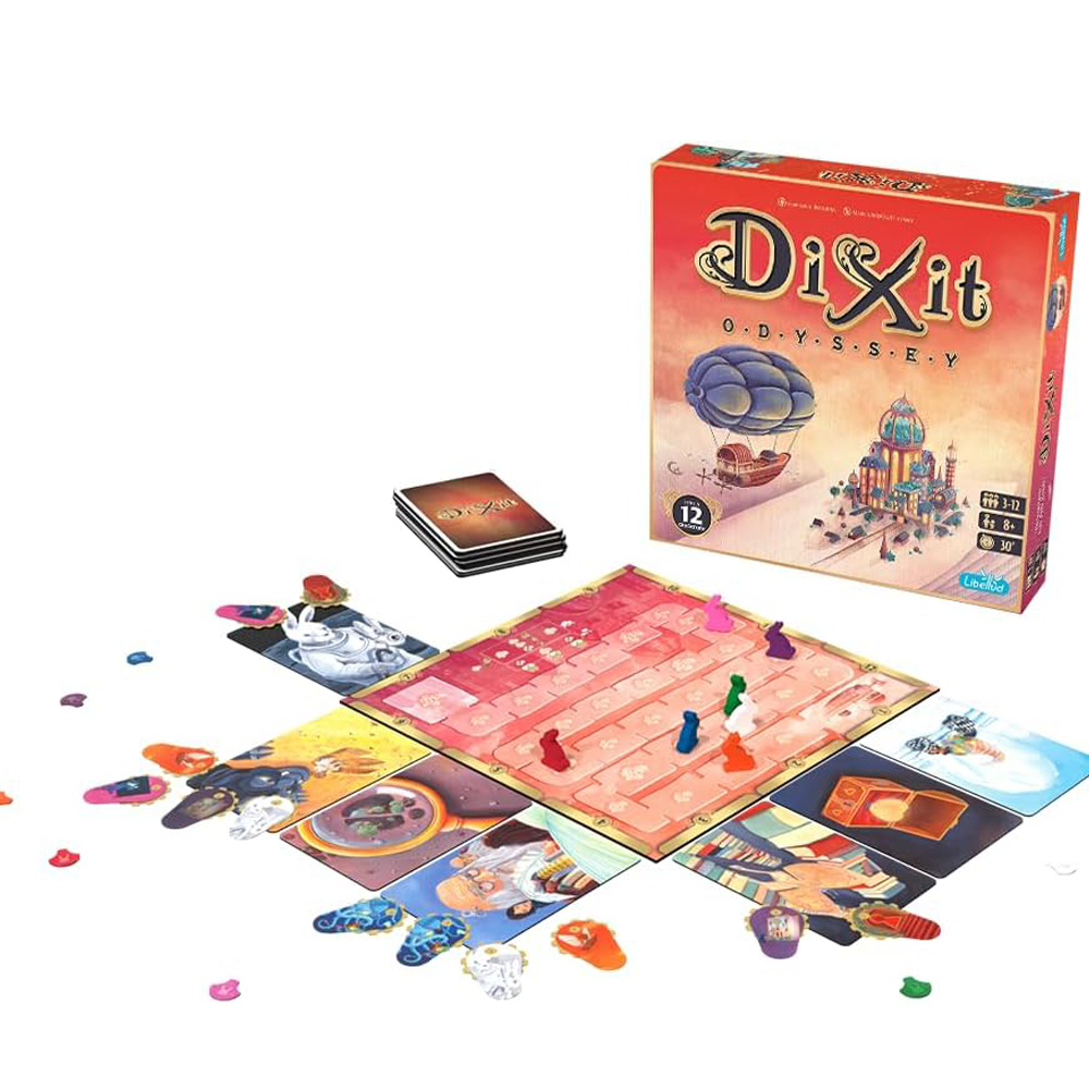 Dixit Odyssey – A Storytelling Party Board Game for Families & Friends