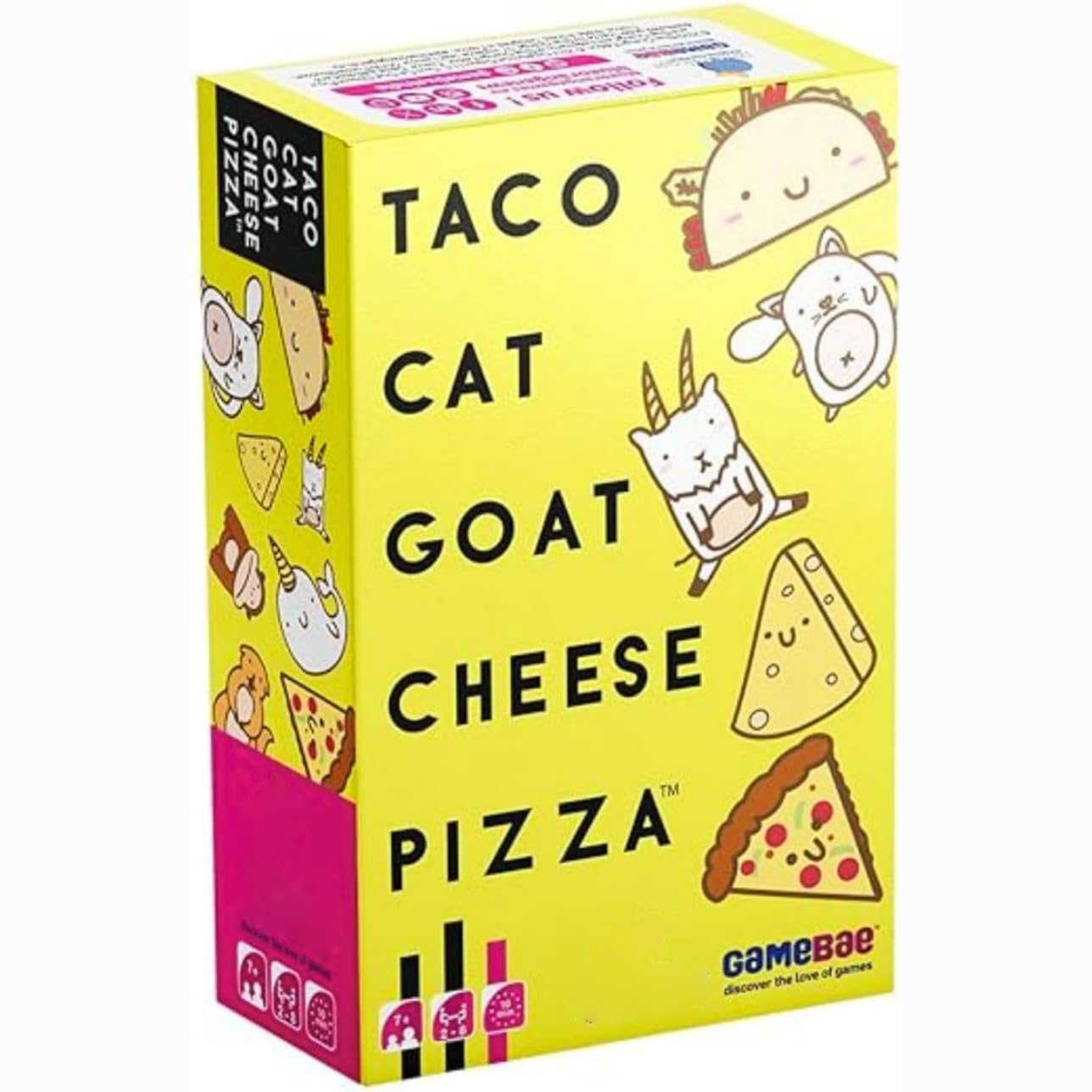 Taco Cat Goat Cheese Pizza Waterproof Card Game – Family Fun | Ages 8+