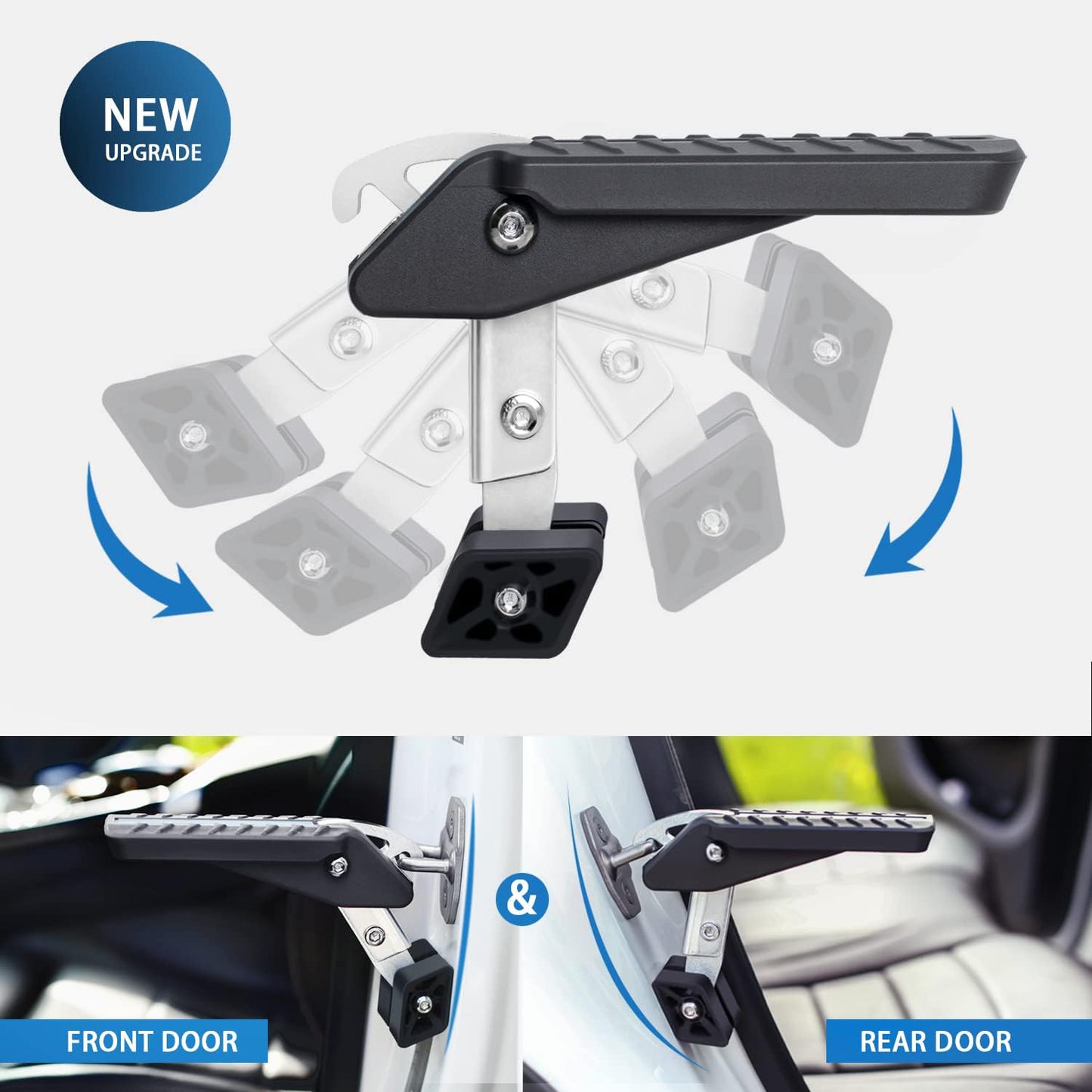 Universal Car Door Step – 5-Level Adjustable  No Assembly Required