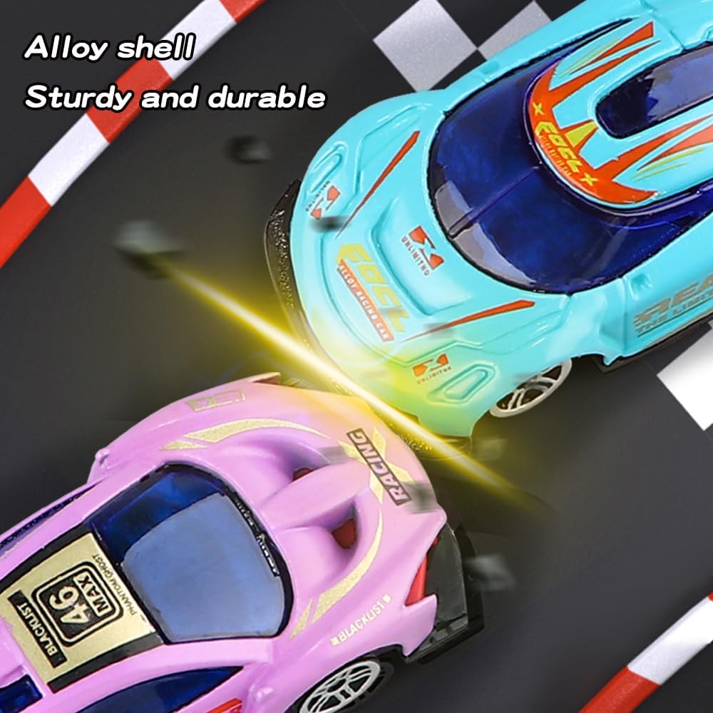 1:64 Scale Die-Cast Car Model – Color-Changing Temperature-Sensitive Toy for Kids | Zinc Alloy Pull-Back Vehicle