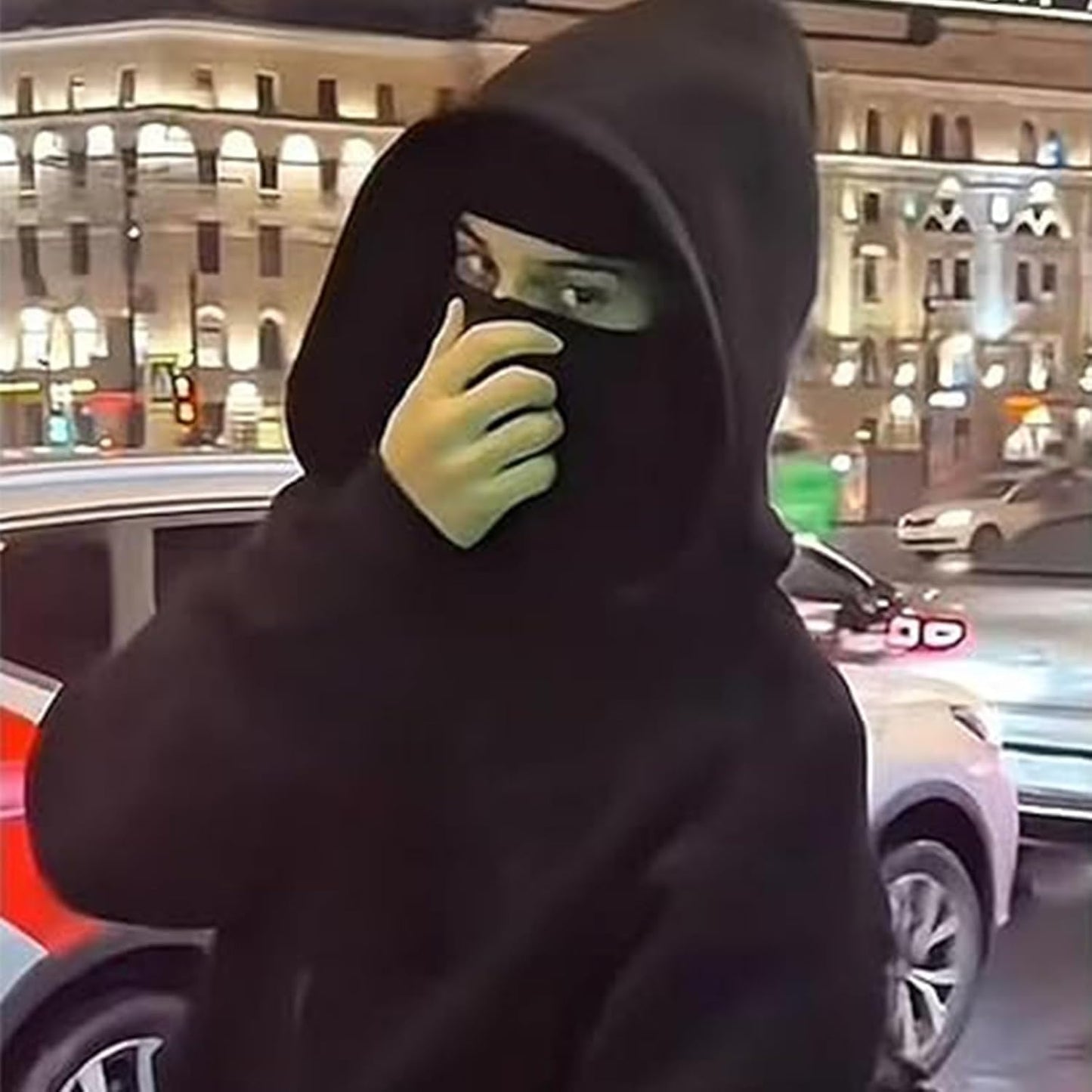 Full-Zip Mask Hoodie – Unisex Streetwear for Style and Comfort