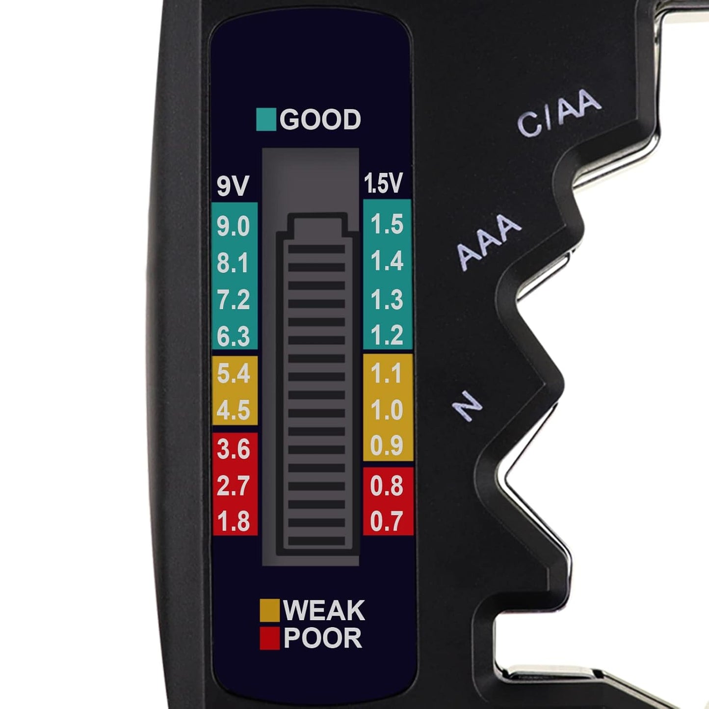 Digital Universal Battery Tester – Battery Checker for C AA AAA D N 9V 6F22 1.5V Button Cell