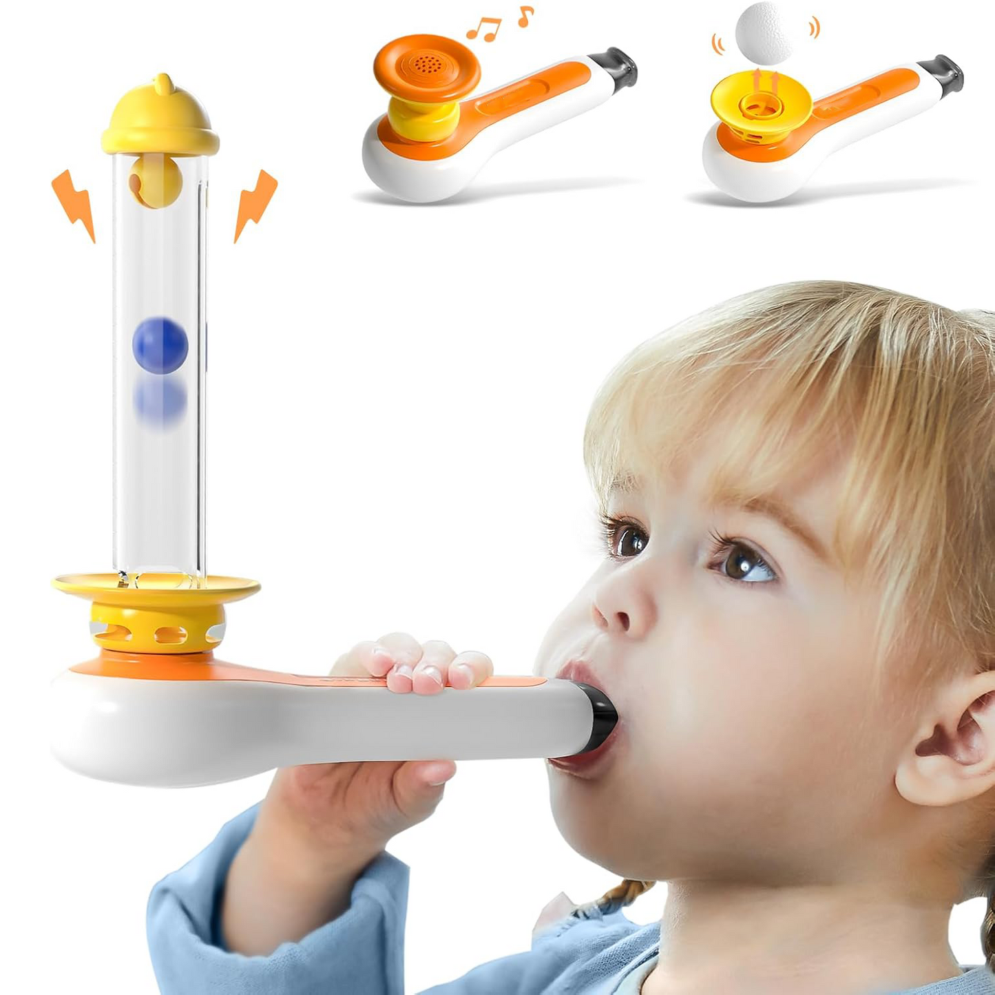 3-in-1 Sensory Toy Set with Whistle & Floating Ball – Fine Motor Skill Toy for Toddlers