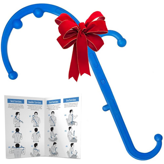 Back & Neck Massager – Trigger Point Massage Tool for Pain Relief