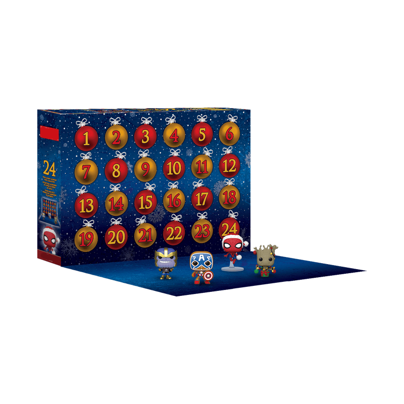 24-Day Christmas Countdown Calendar – Holiday Mini Figure Collectible Set