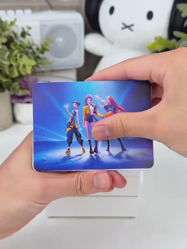 2026 KPOP Demon Hunters Mini Piano Desk Calendar – Music-Themed Creative Decoration