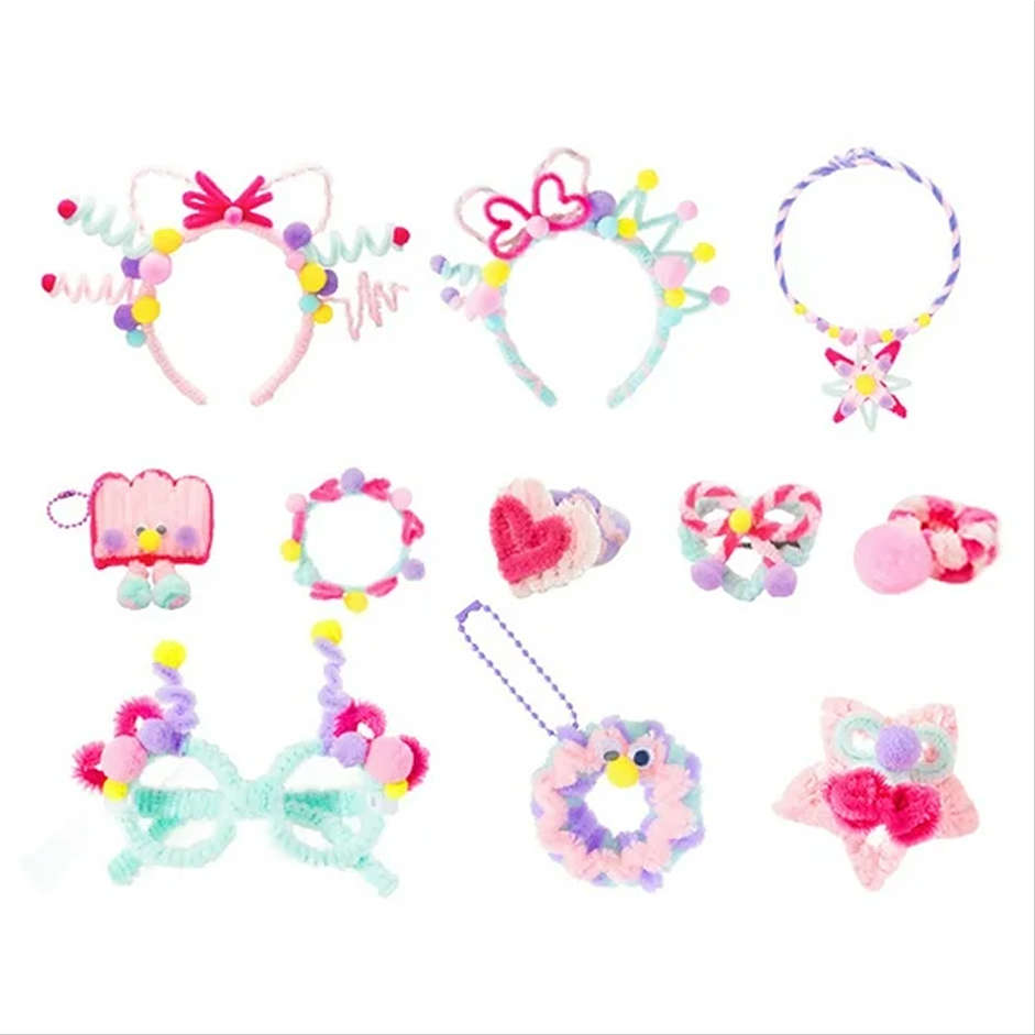 DIY Velvet Headband Craft Kit – Educational Toy for Kids & Adults