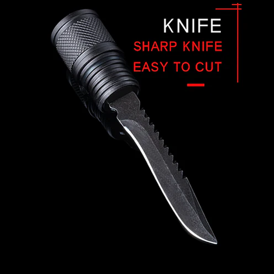 Aluminum Alloy Hiking Alpenstock – Multifunctional Outdoor Walking Stick