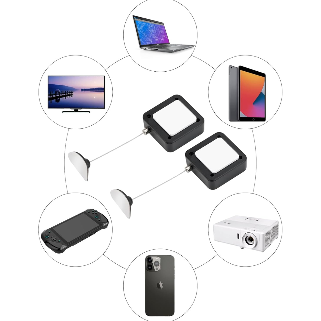 Retractable Remote Control Tether – Keep Your Remote Always Within Reach