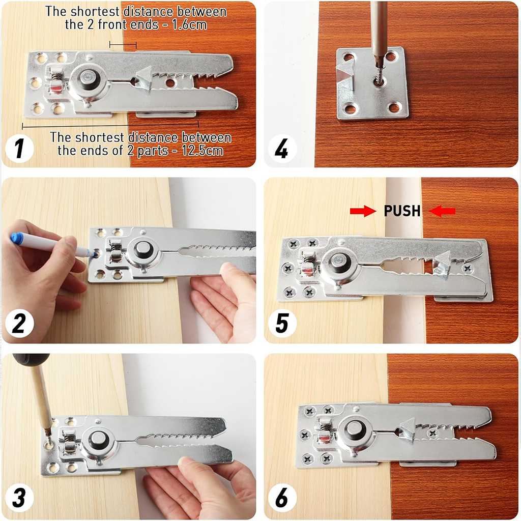Sofa Snap Sectional Couch Connector with Screws