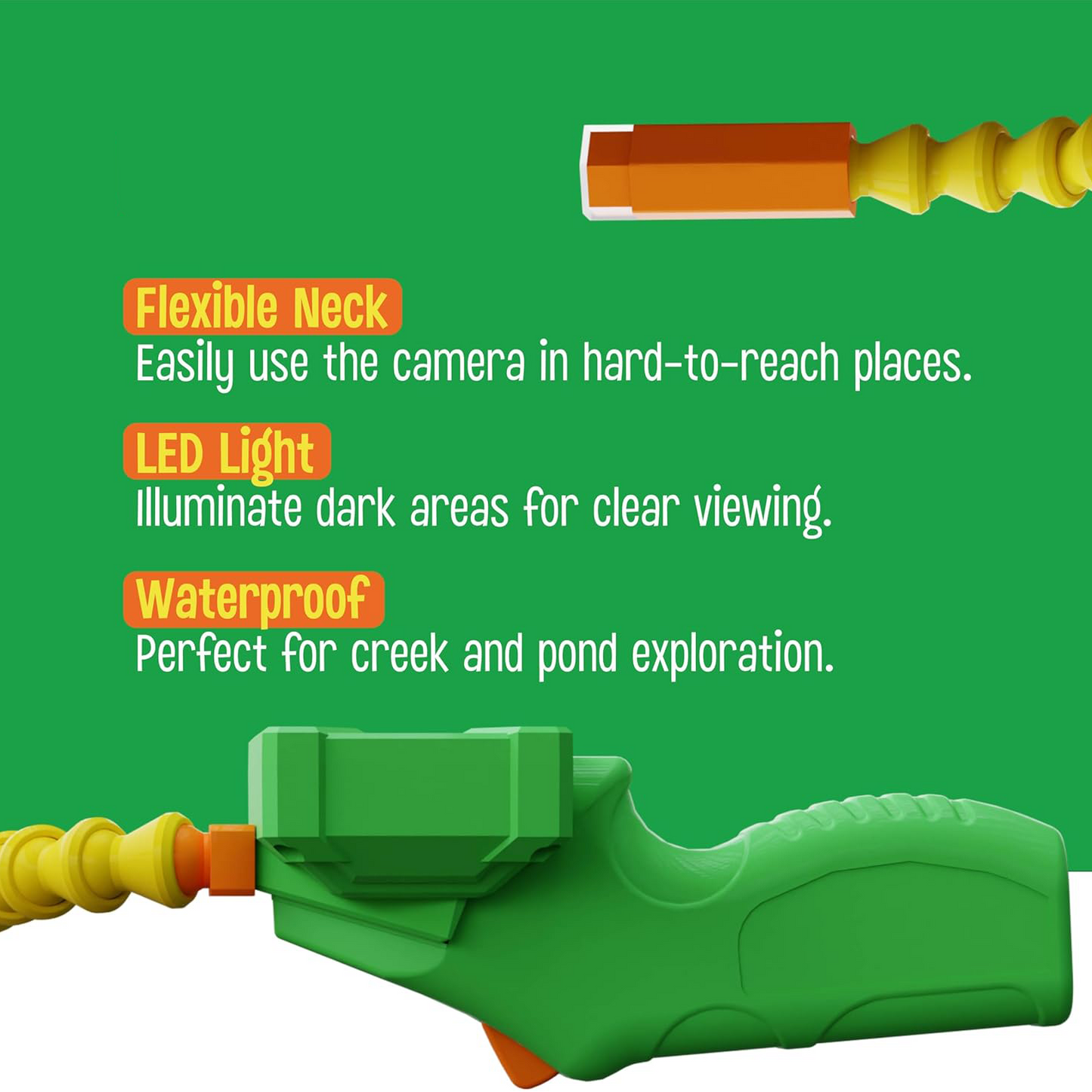 Children’s Snake Scope Camera – Explore Nature with Light and Fun