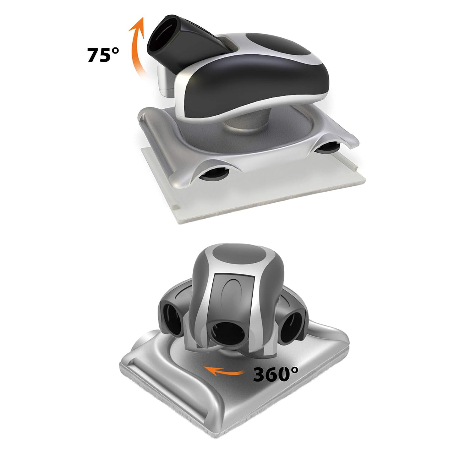 Rotary Paint Edge Sander – Adjustable Paint Edge Trimmer with 2 Extra Sanding Pads