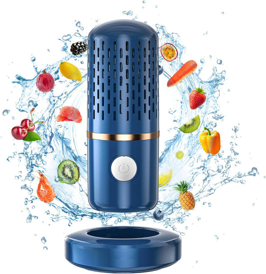 Fruit & Vegetable Washing Machine – USB Wireless Food Purifier