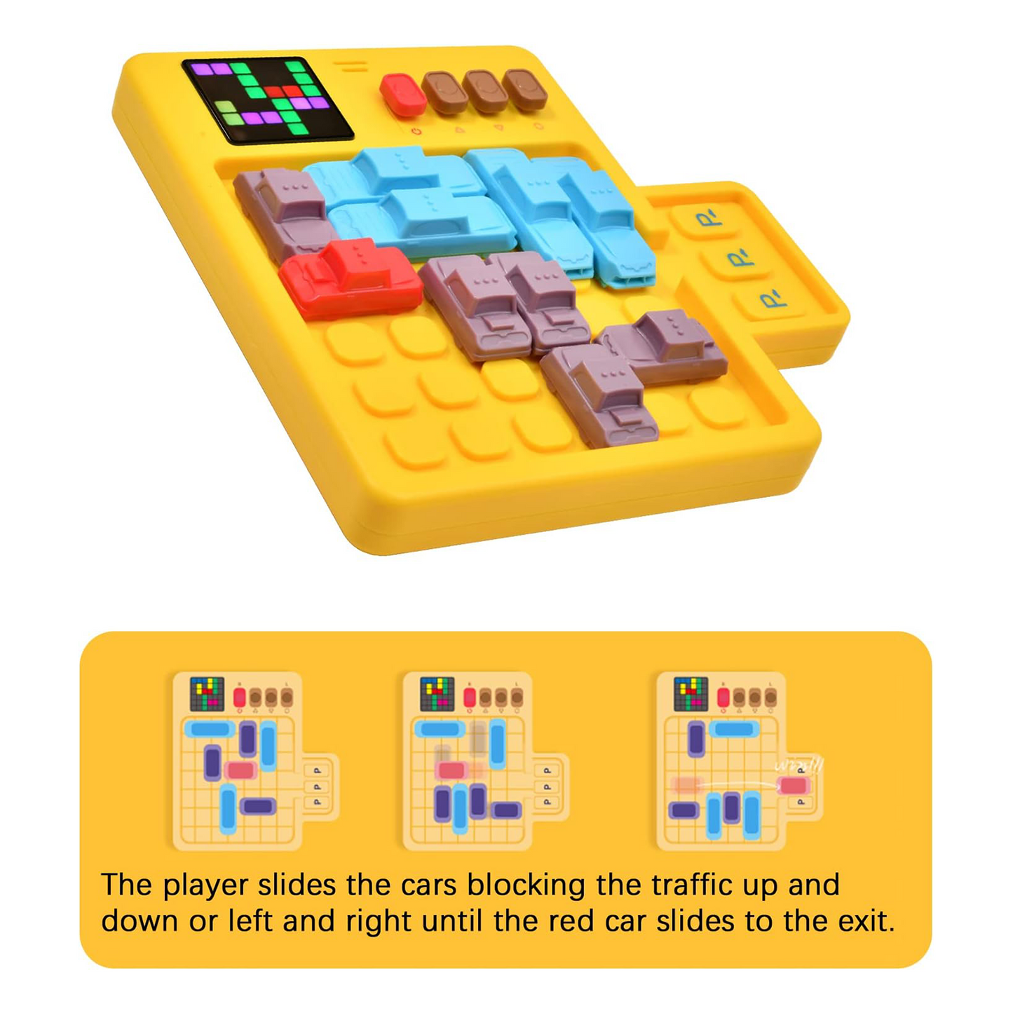 Super Slider Puzzle Games, Electronic Rush Hour Traffic Jam