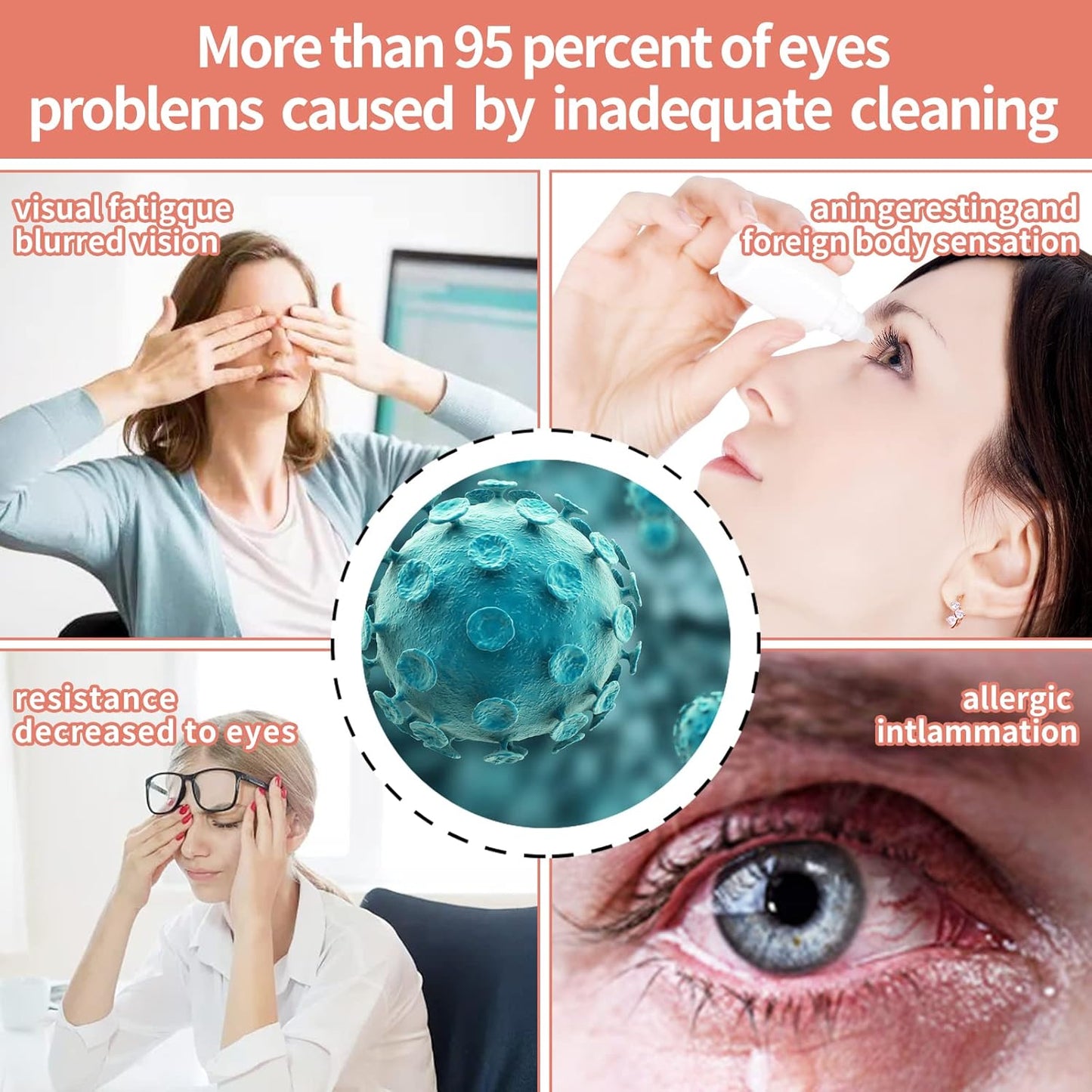 Portable Ultrasonic Contact Lens Cleaner with USB Charger – For Soft, Colored