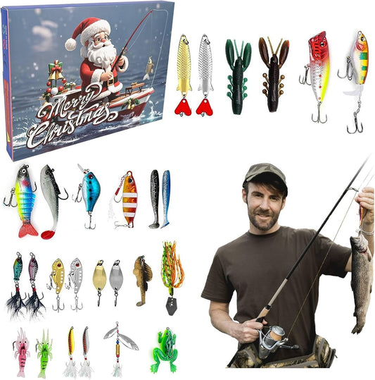 Fishing Advent Calendar 2025 – Christmas Lure Gift Set