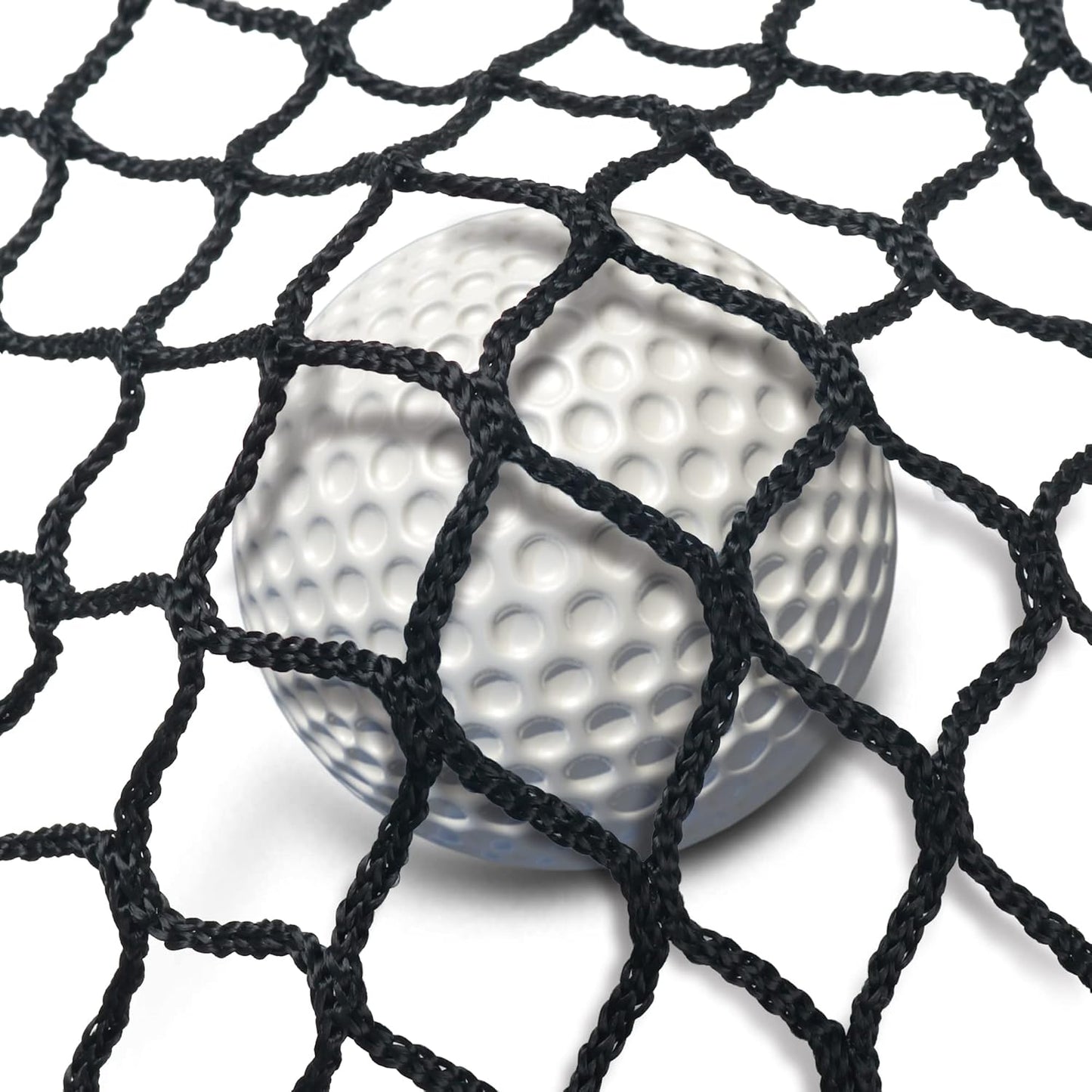 Golf Hitting Net with Rope Rings – High Impact Containment Net for Indoor & Outdoor Practice