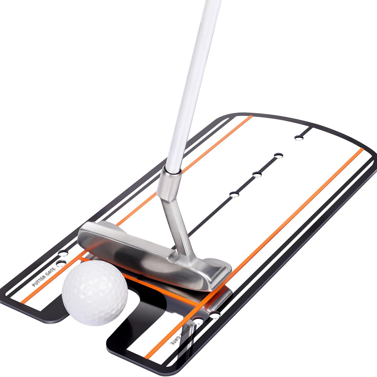 Golf Putting Mirror – Alignment Training Aid with Putting Cup & Tees