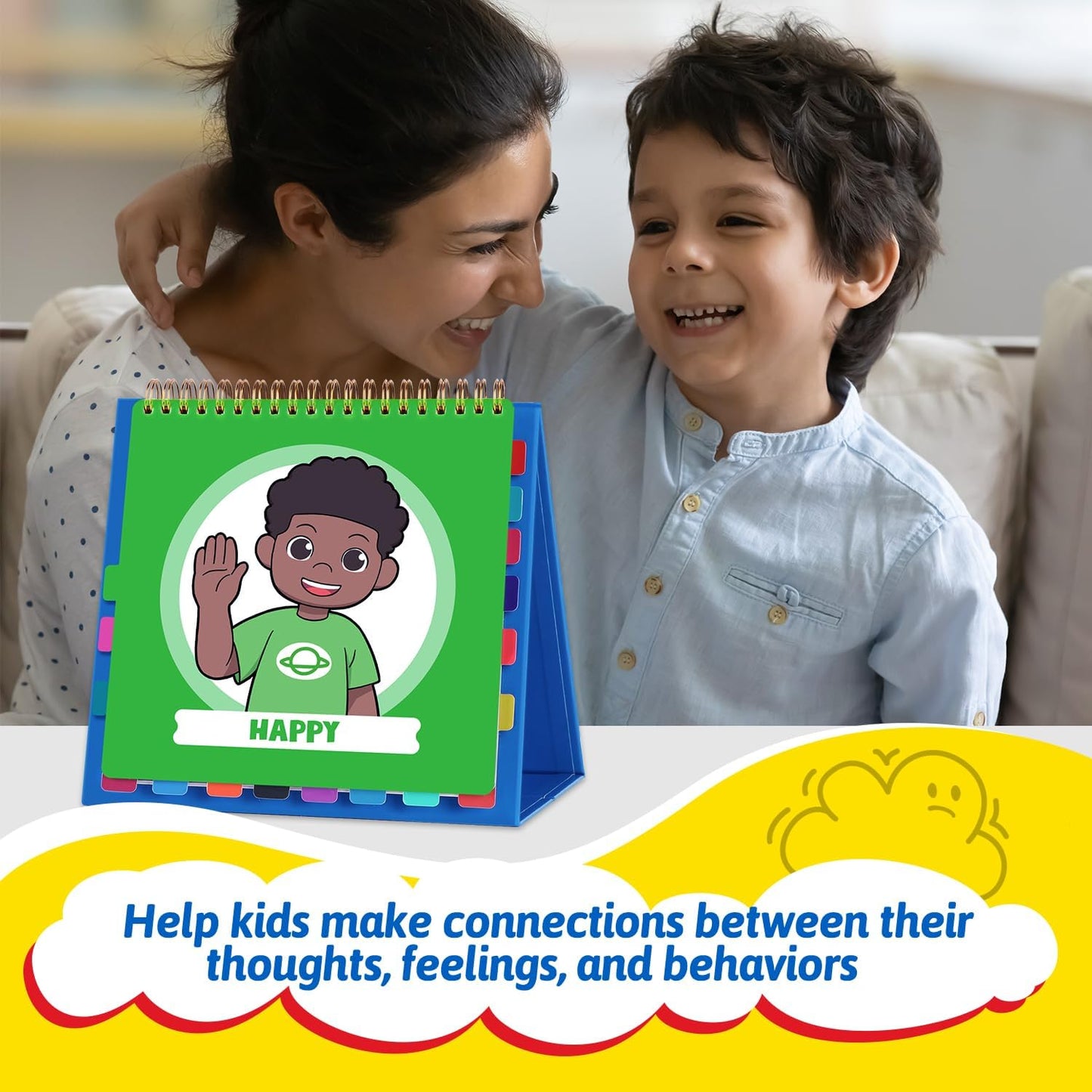 Feelings and Emotions Flipbook – Fun & Educational Emotional Regulation Tool for Kids