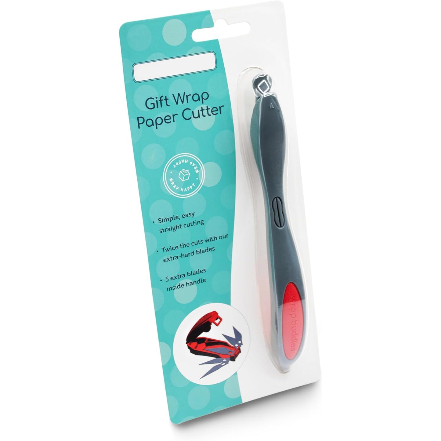 Dual Clip Desktop Gift Wrapping Assistant – Adjustable Gift Wrap Holder with Tape Dispenser