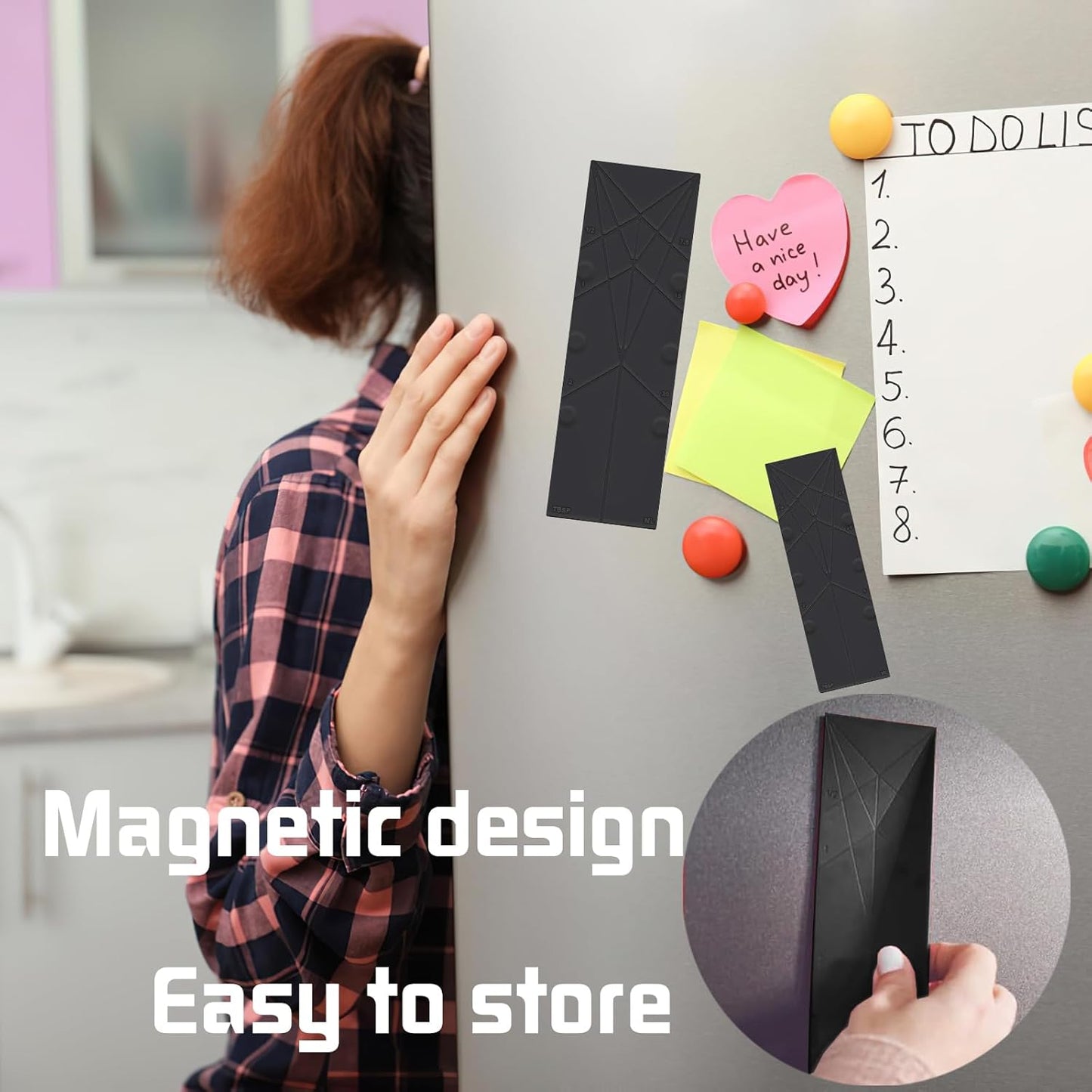 3-in-1 Measuring Spoons Set – Foldable & Space-Saving Design