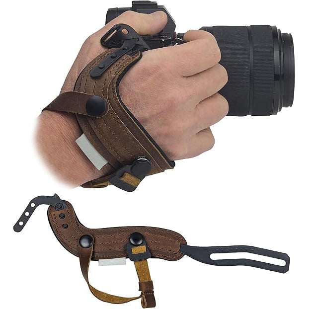 Camera Wrist Strap V2 – With Snap Button and Optional Wrist Strap – Compatible