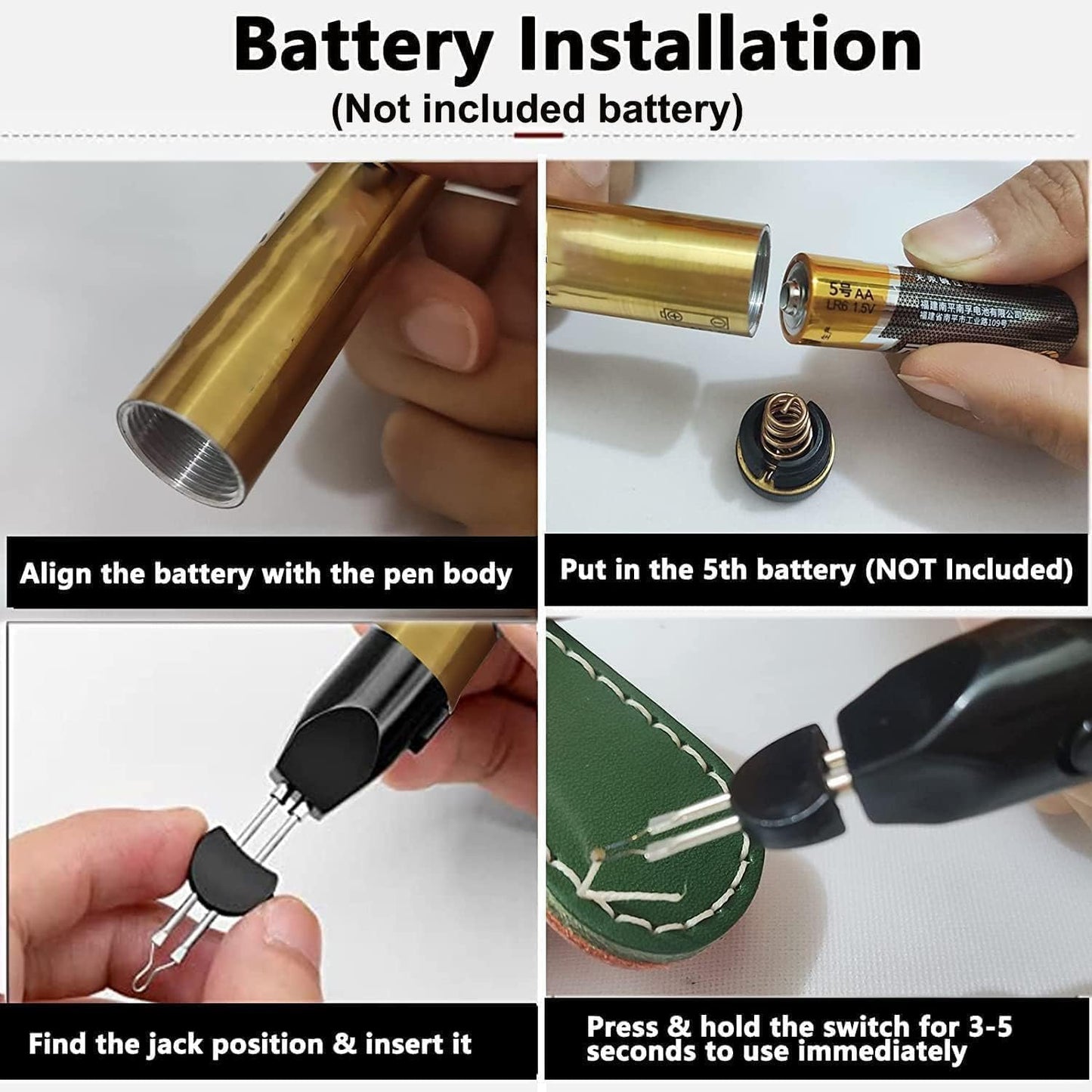 Cordless Thread Burner Pen – Quick & Precise Finishing Tool