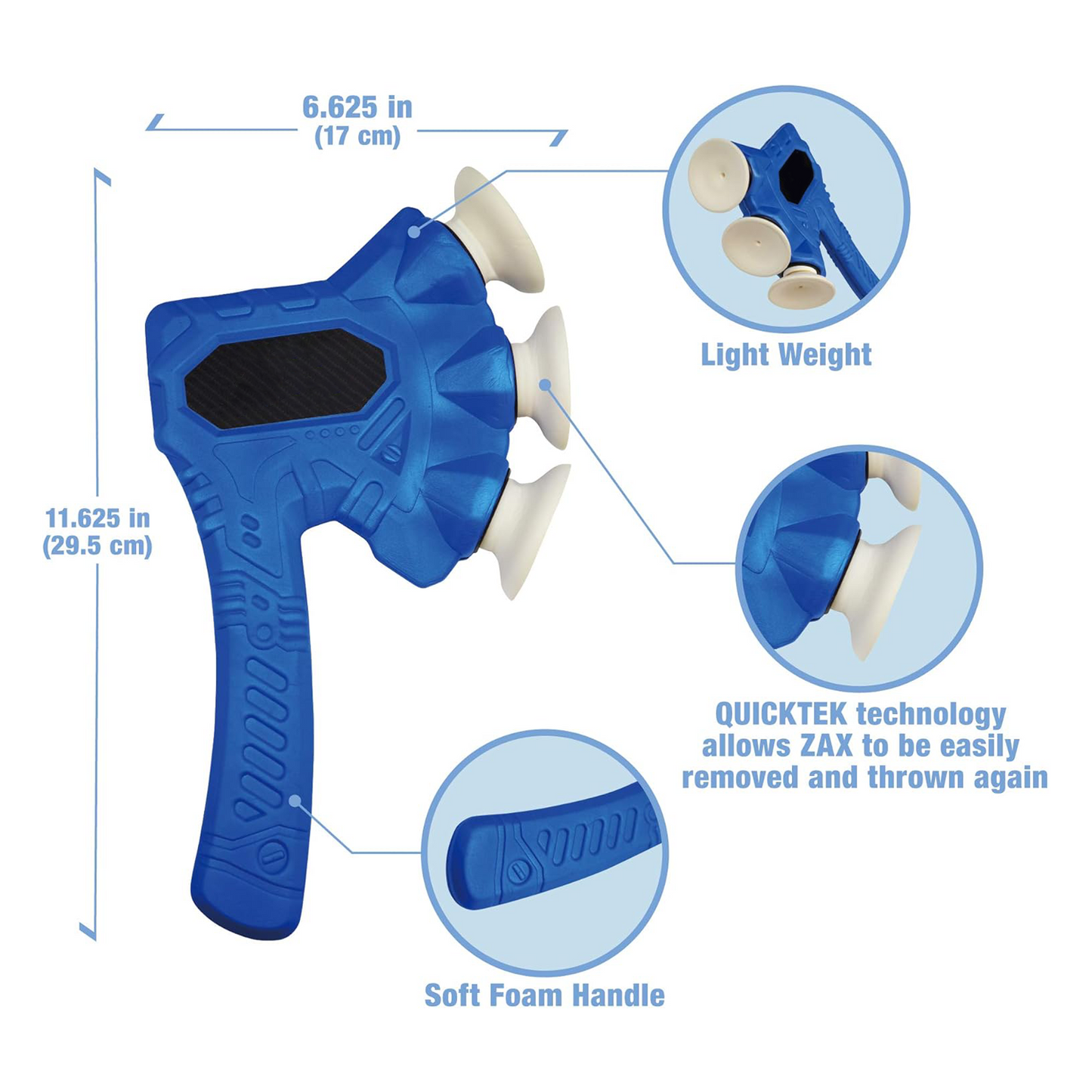 The Foam Throwing Axe