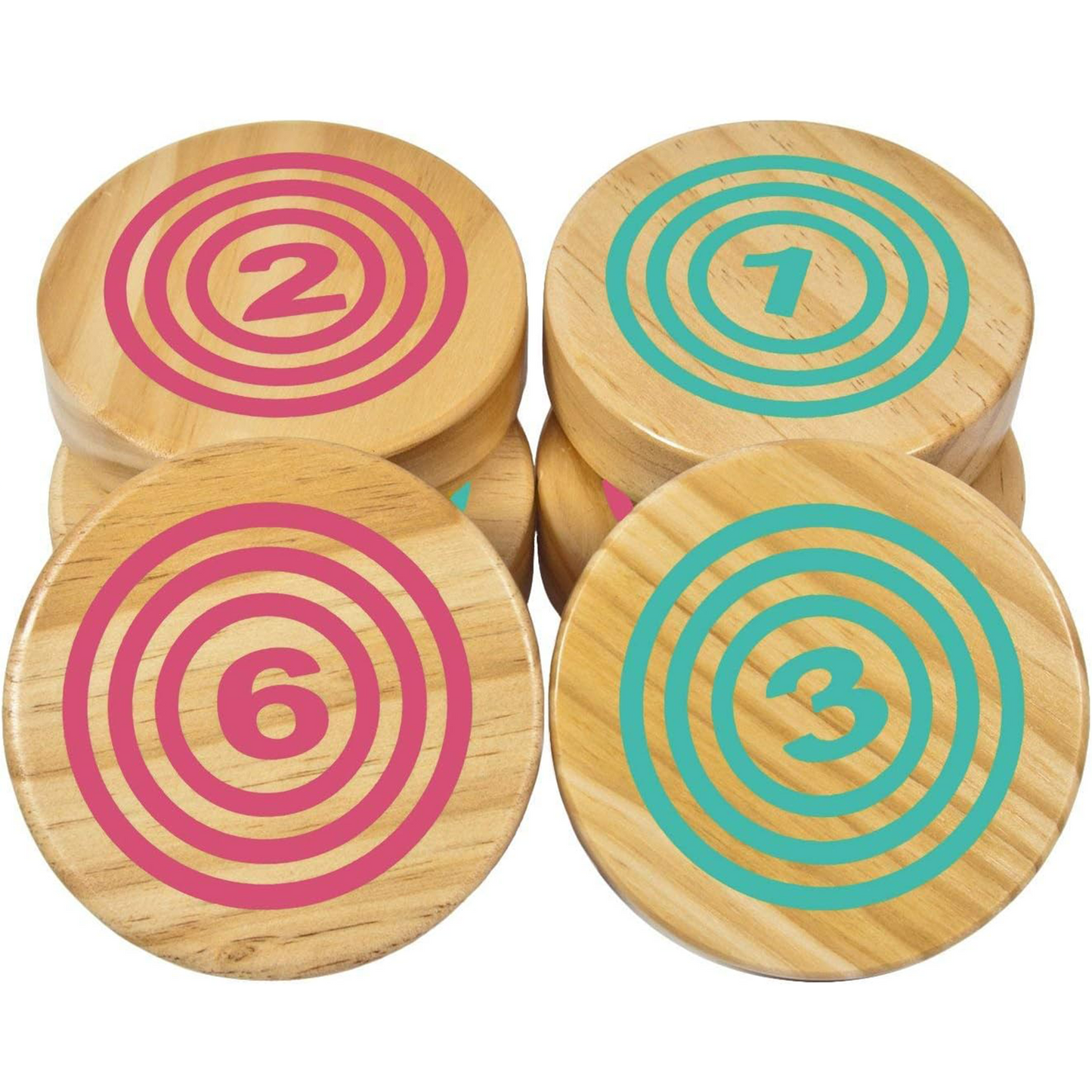 Outdoor Lawn Game – Horseshoes, Bocce & Bowling Hybrid with 12 Disks