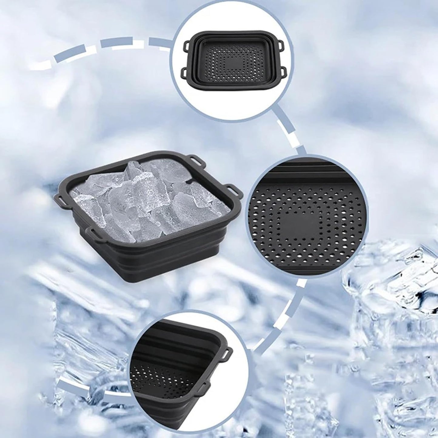 Shower Ice Bath Adapter – Instant Cold Therapy at Home