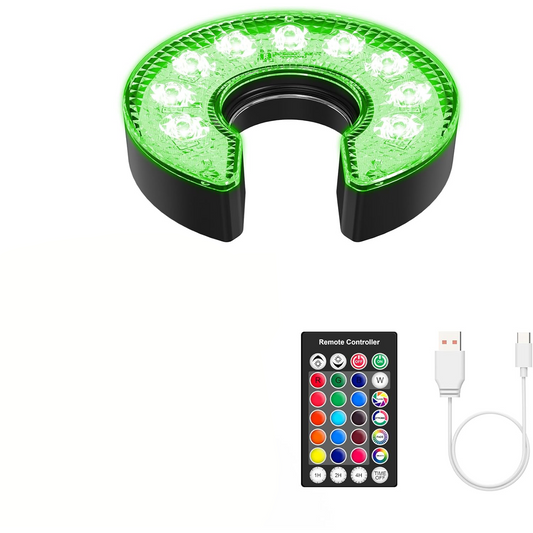 Rechargeable LED Golf Hole Lights – Waterproof Remote-Control Cup Lamps