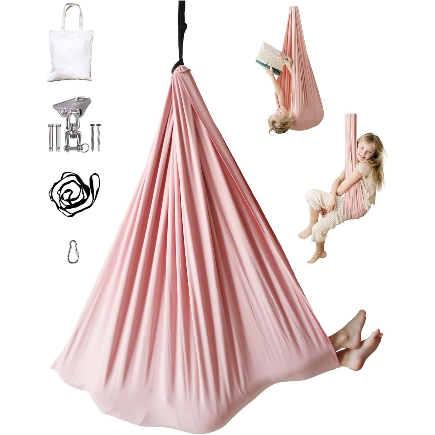 Sensory Compression Swing – Indoor & Outdoor Double-Layer Cotton Swing for Special Needs Therapy