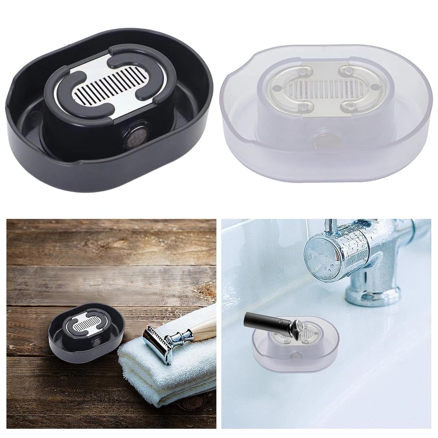 Razor Cleaner – Extend the Life of Your Shaver with Easy Press Cleaning