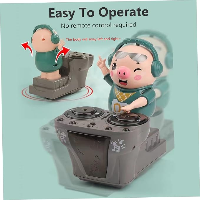 DJ Pig – Musical Dancing Toy with Lights & Music