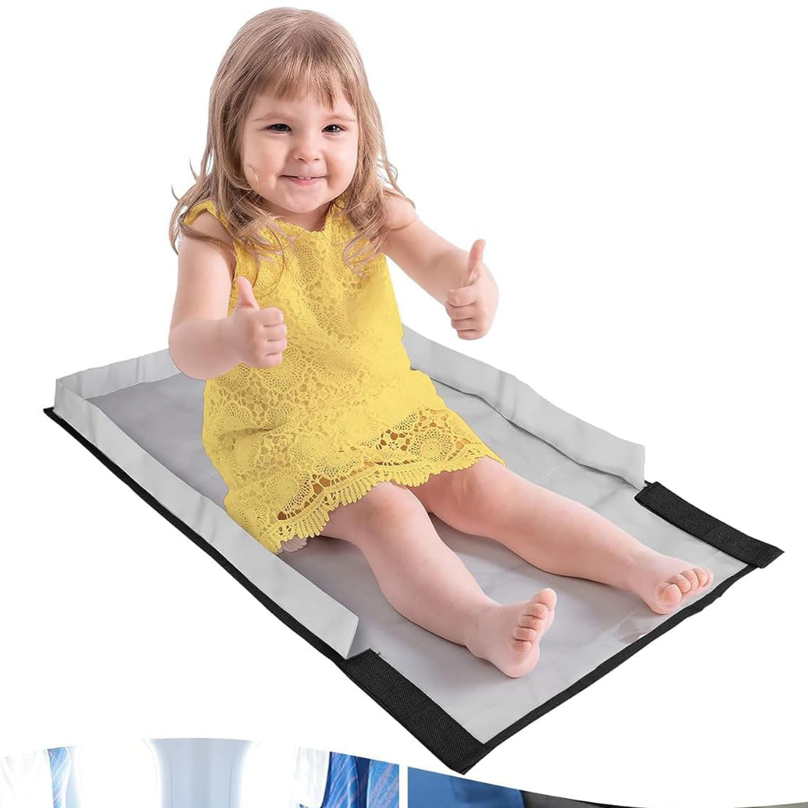 Toddler Airplane Bed – Kids Travel Seat Extender