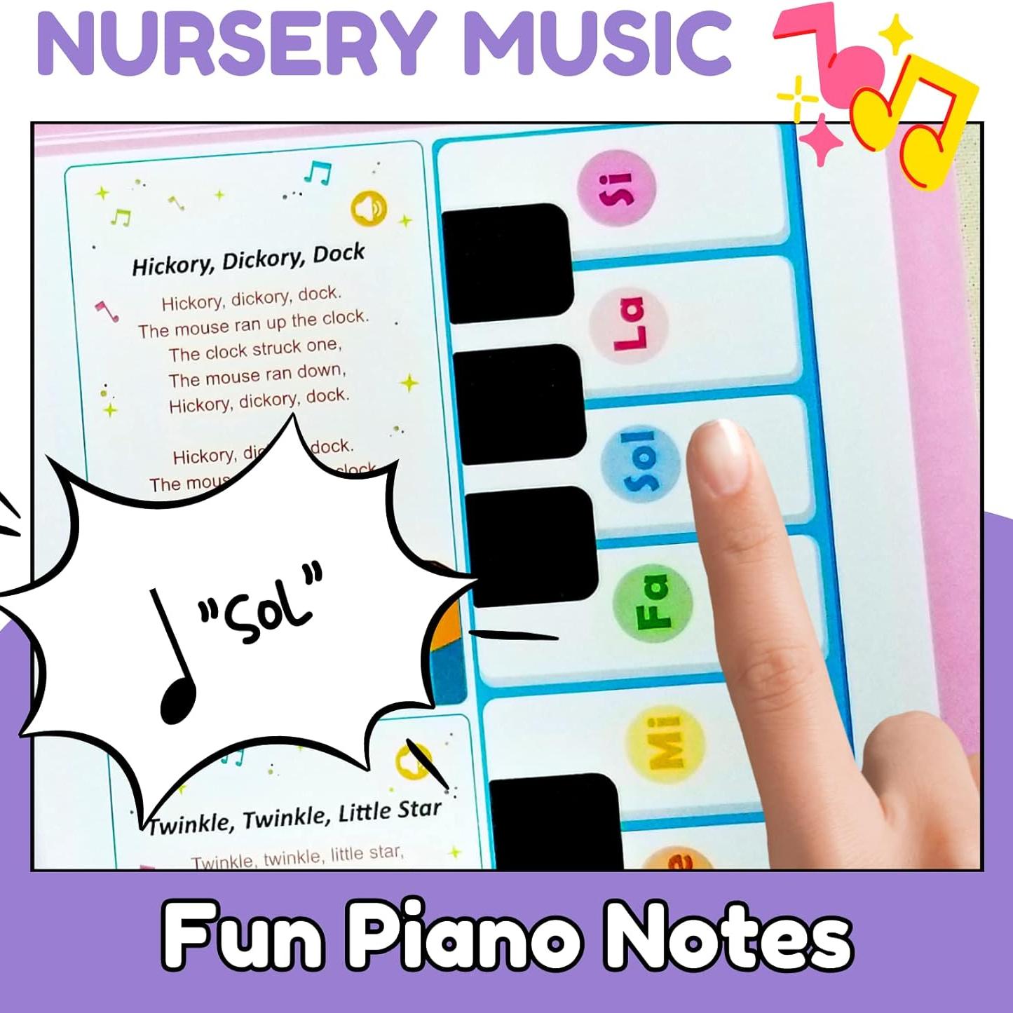 English Learning Talking Book – 300+ Words, 13 Themes, Interactive Audio for Kids