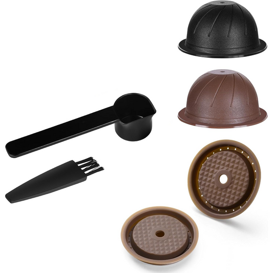 Reusable Coffee Capsule Lid Set – Compatible with Ver-tuo Line Machines
