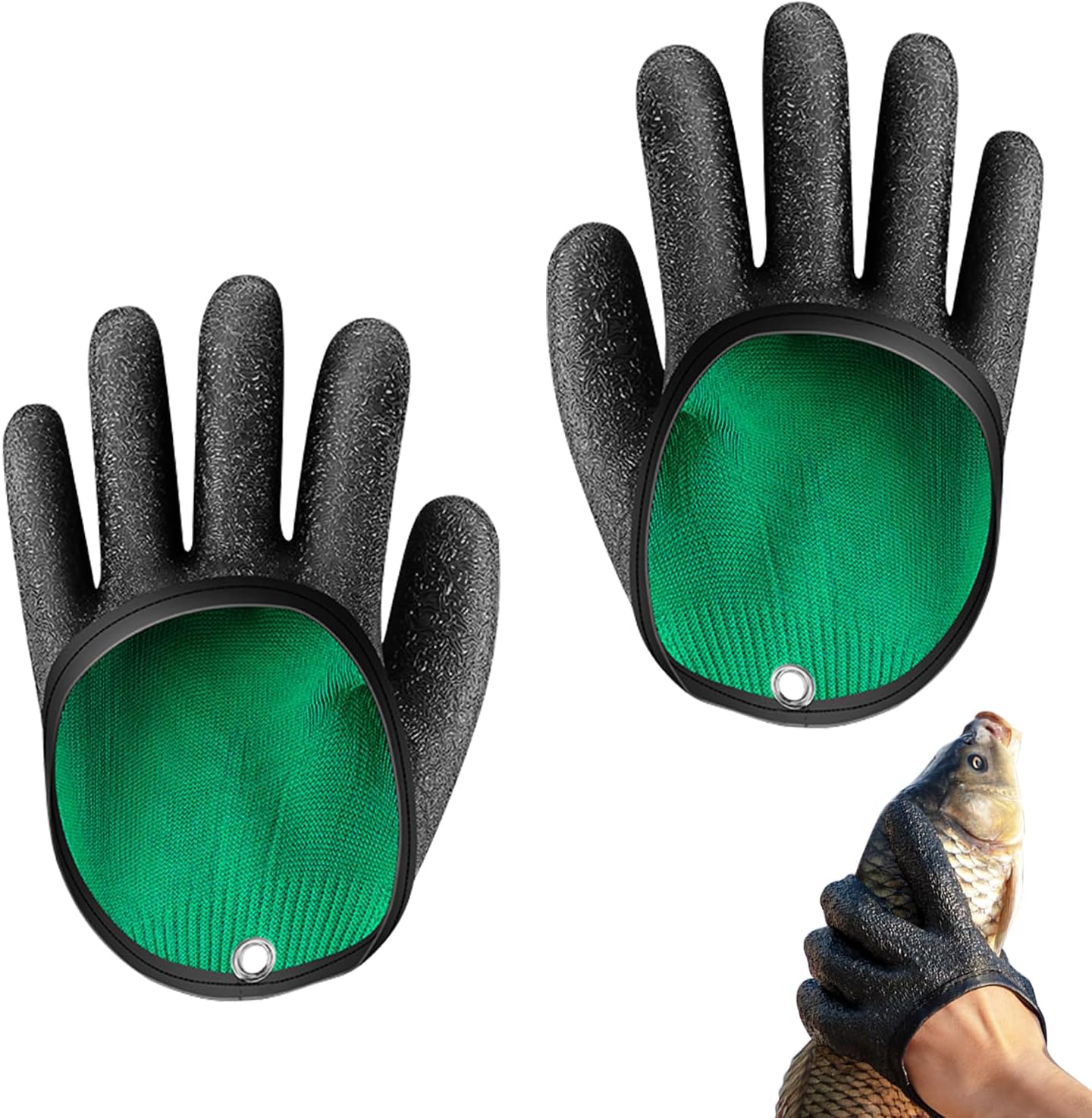 Fishing Gloves – Anti-Slip & Puncture-Resistant Protective Gloves for Professional Fishing