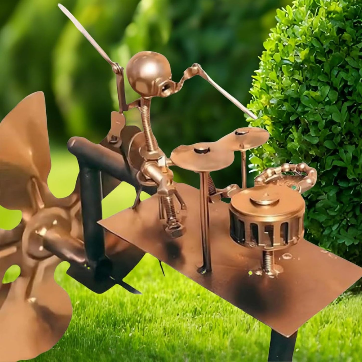 Rock Band Garden Windmill – Add Fun & Charm to Your Outdoor Space