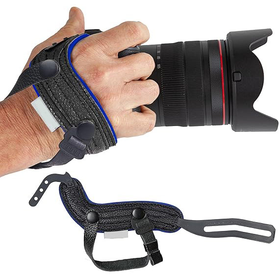 Camera Wrist Strap V2 – With Snap Button and Optional Wrist Strap – Compatible