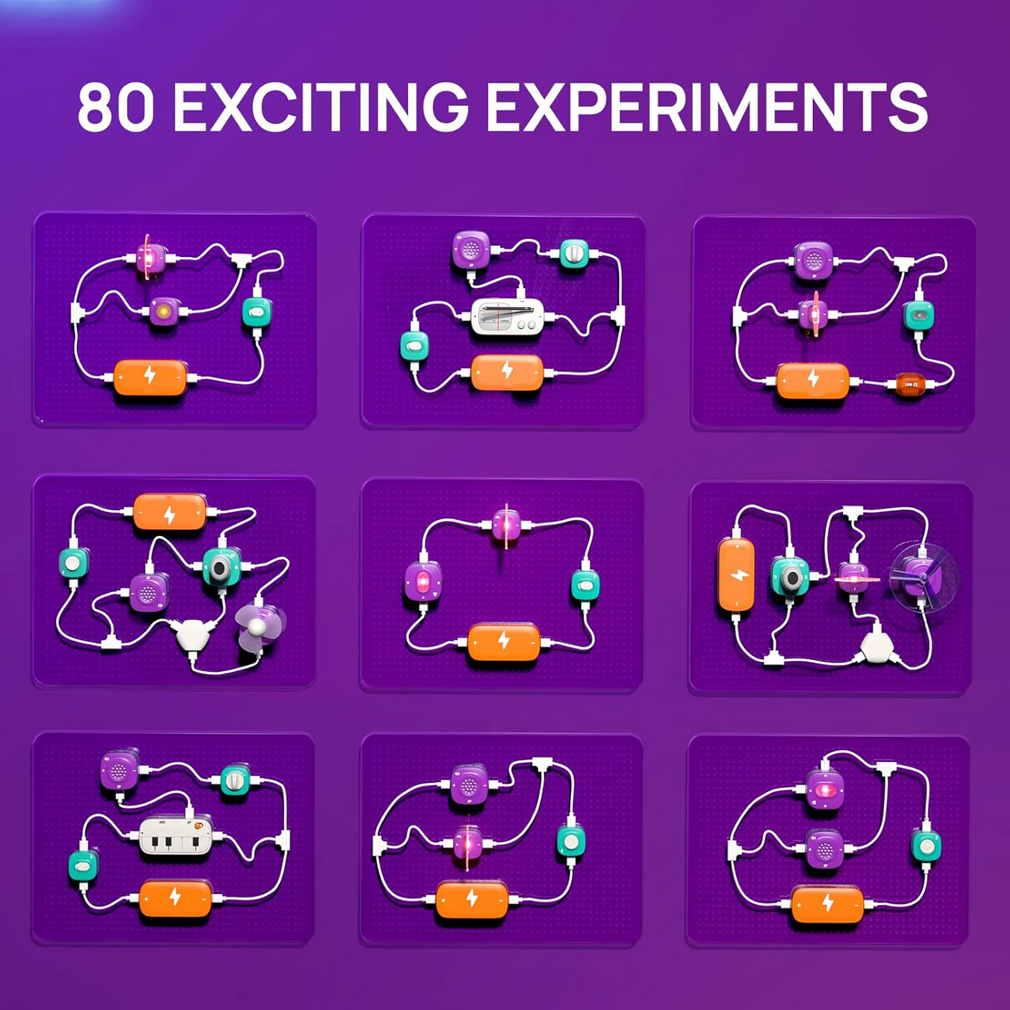 Circuits for Kids – 80 Fun Experiments to Explore Electricity and STEM